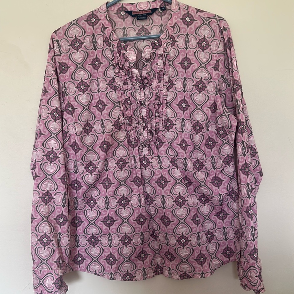 Women’s Vineyard Vines Blouse size 14